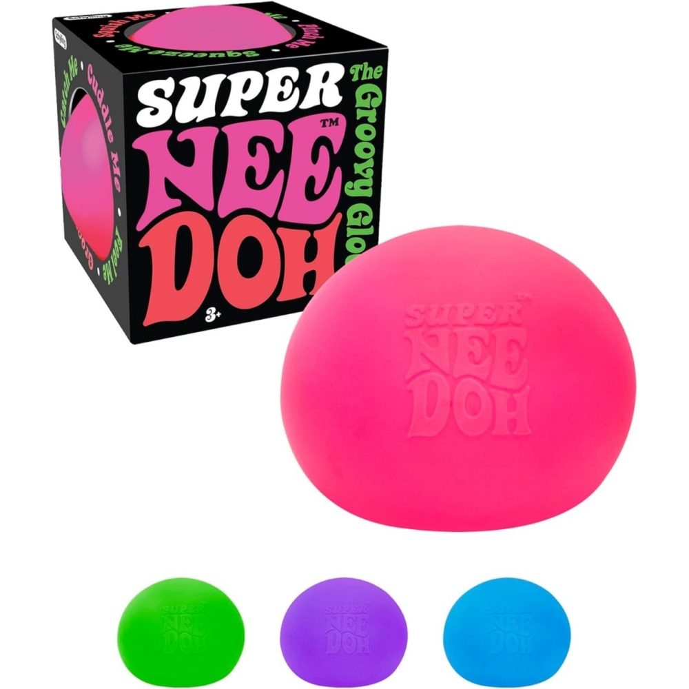 Super NeeDoh Jumbo Stress Ball Assorted